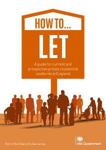 How to let (HM Government guide for landlords, June 2018)